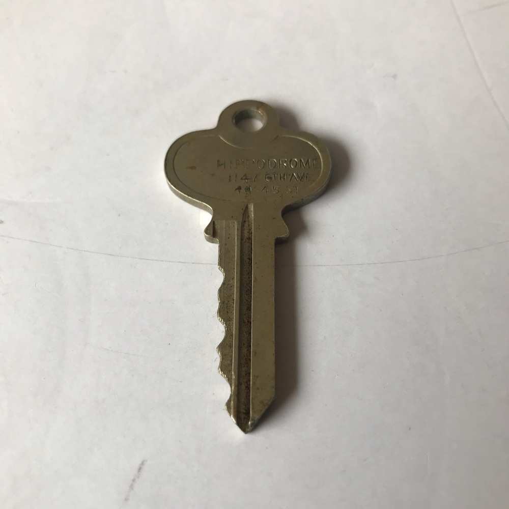 Hippodrome Theatre Key Circa 1905-1939